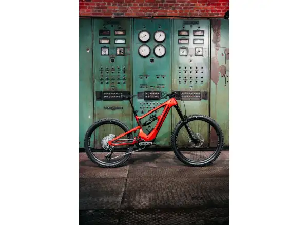Nukeproof Megawatt Carbon Pro 297 T-GX celoodpružený elektrobicykel Red
