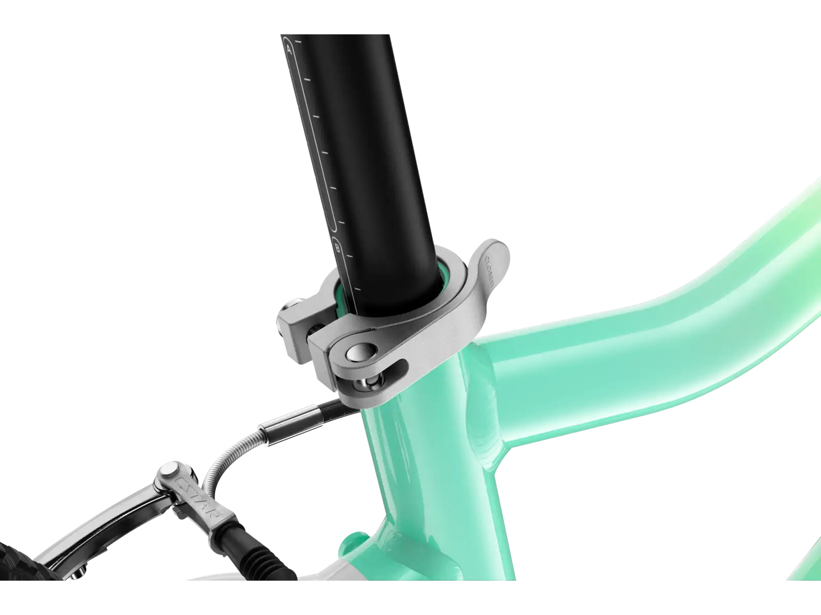 Woom GO 3 Automagic detský bicykel 16 Spearmint Crush Limited