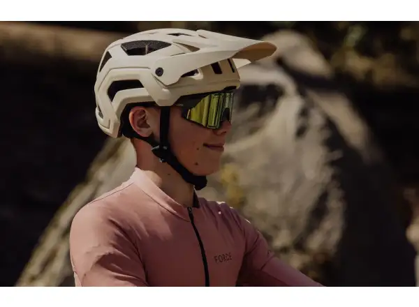 Force Trail MTB prilba krémová