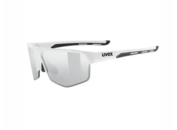 Uvex Axos Set okuliare White Matt/Mirror Silver