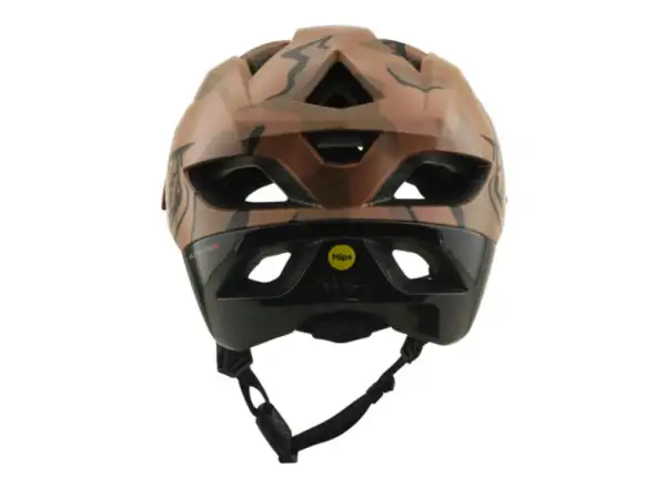 Troy Lee Designs Flowline SE MIPS prilba Badge Sienna Camo