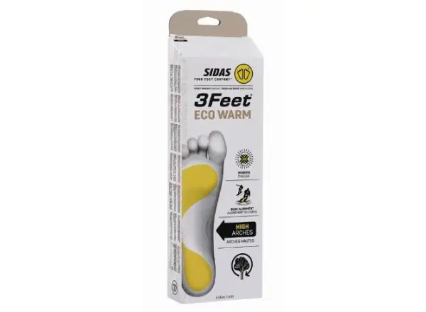 Sidas 3Feet Eco Warm High vložky do topánok
