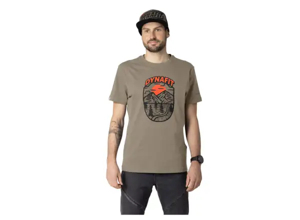 Dynafit Graphic Cotton pánske tričko krátky rukáv Fallen Rock/Horizon