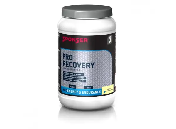 Sponser Pro Recovery 50/40 regeneračný nápoj v prášku 900 g Vanilla