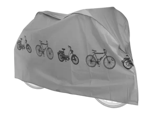 Force ochranná plachta na bicykel 220x120x68 cm strieborná