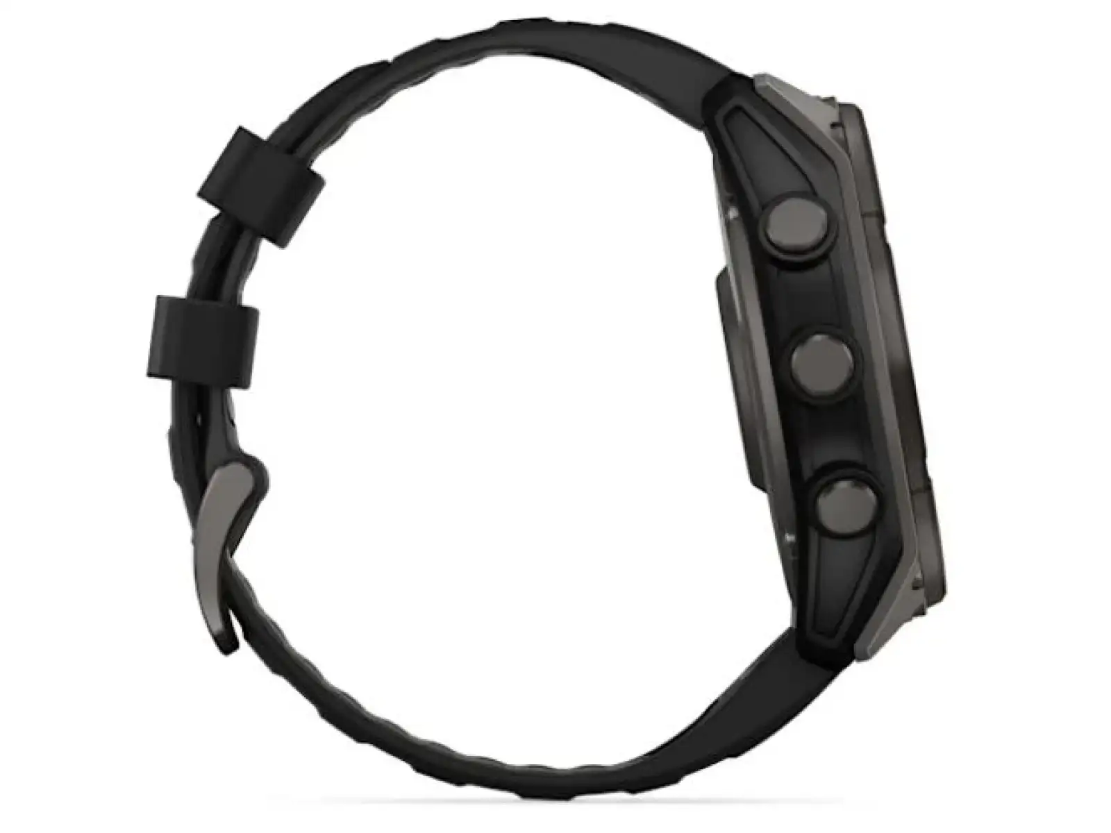 Garmin fenix 8 - 51 mm Solar Sapphire inteligentné hodinky Carbon DLC Titanium Black/Pebble Gray