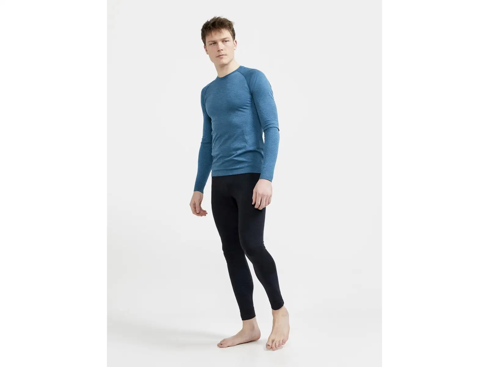 Craft Core Dry Active Comfort pánske tričko dlhý rukáv zelená