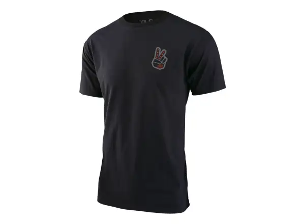Troy Lee Designs Peace Out Pánske tričko s krátkym rukávom čierna/šedá