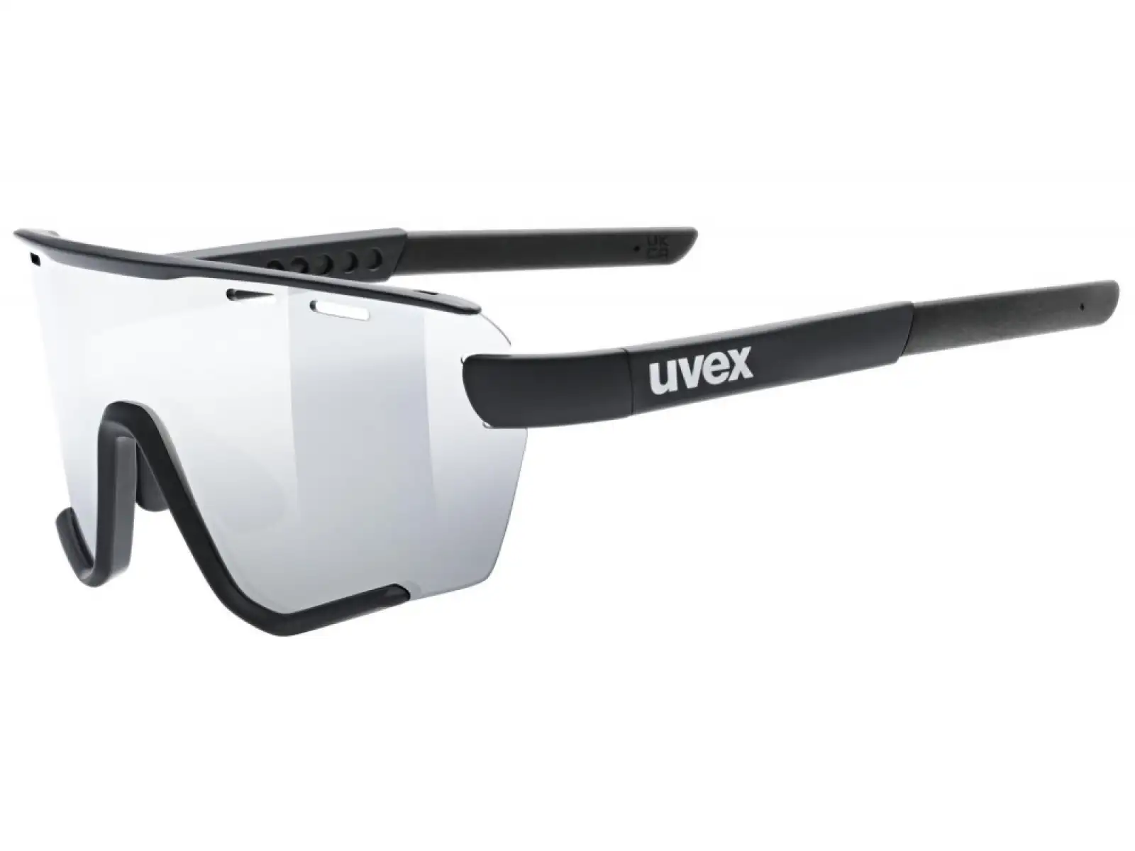 Uvex Sportstyle 236 S Set okuliare Black Matt/Mirror Silver