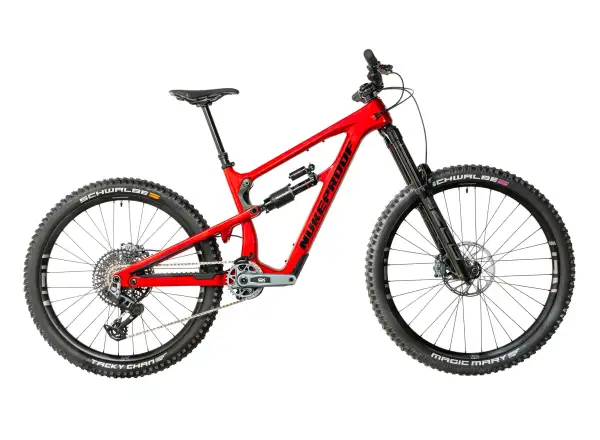 Nukeproof Mega Carbon Pro 297 T-GX celoodpružený bicykel Red