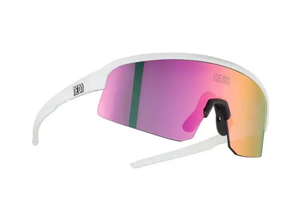 Neon Viper okuliare White Mirror Violet Cat 3