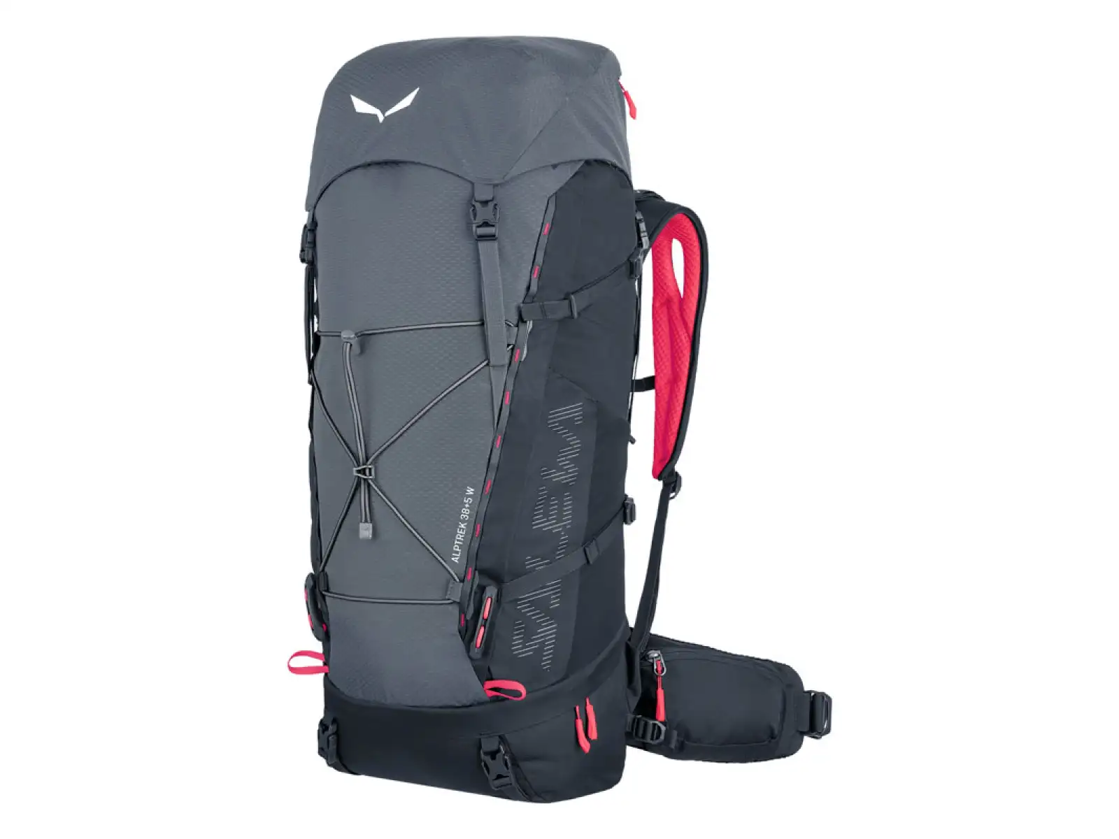 Salewa AlpTrek 38+5 dámsky batoh Quiet Shade/Fluo Coral
