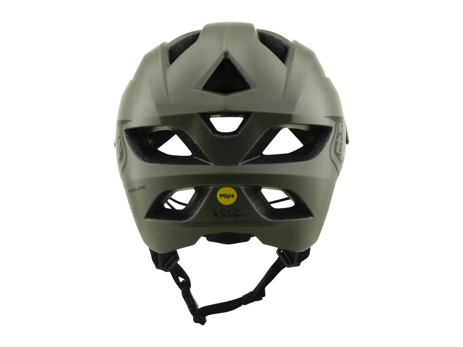 Troy Lee Designs Youth Flowline MIPS detská prilba Point Army/Phantom