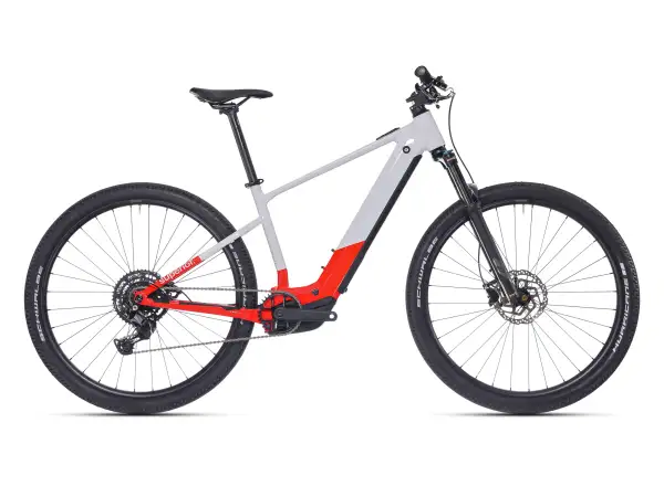 Superior eXP 6.3 horský elektrobicykel Gloss Grey/Red