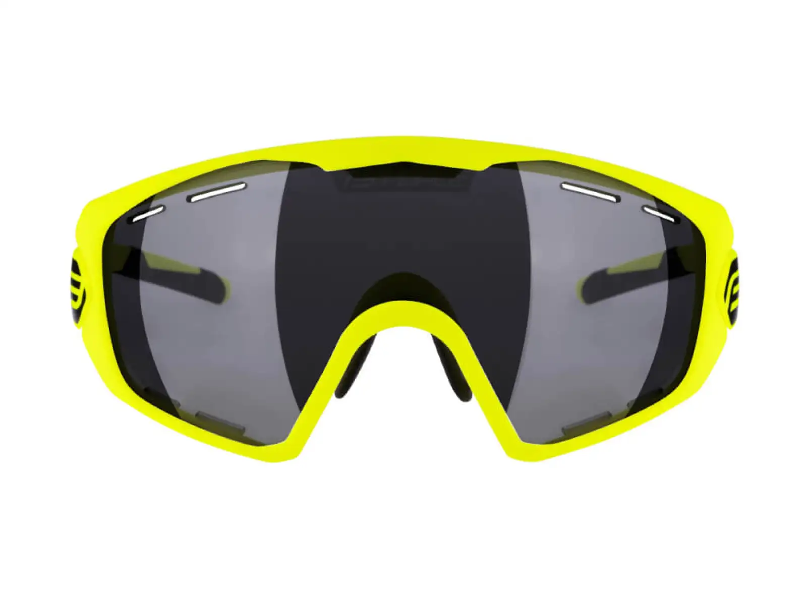 Force Ombro Plus cyklistické okuliare fluo/čierne sklá
