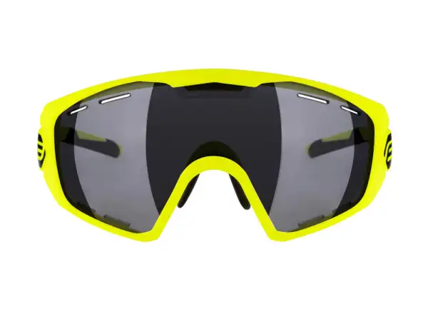 Force Ombro Plus cyklistické okuliare fluo/čierne sklá