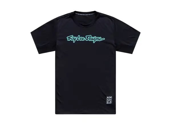 Troy Lee Designs Skyline Ride pánsky dres Signature Black/Real Teal