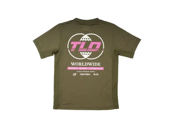 Troy Lee Designs Skyline Ride Tee detský dres krátky rukáv Worldwide Caper