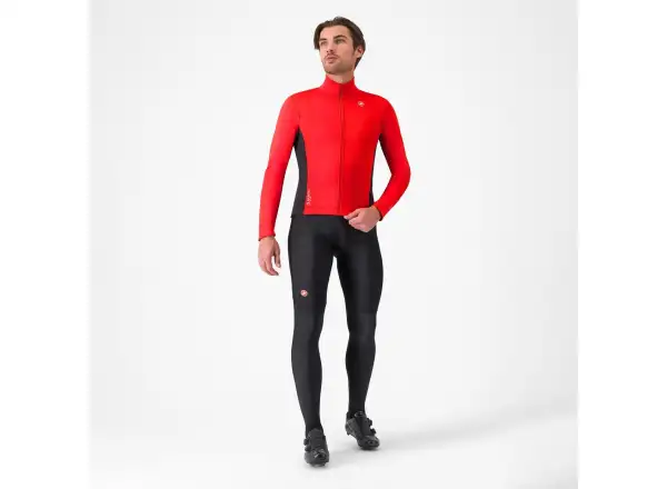 Castelli Entrata 2 Jacket pánska bunda Red/Black