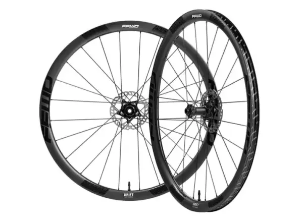 FFWD Drift SE gravel vypletené kolesá DT350 2:1 MattBlack orech Shimano HG11 / Sram XDR