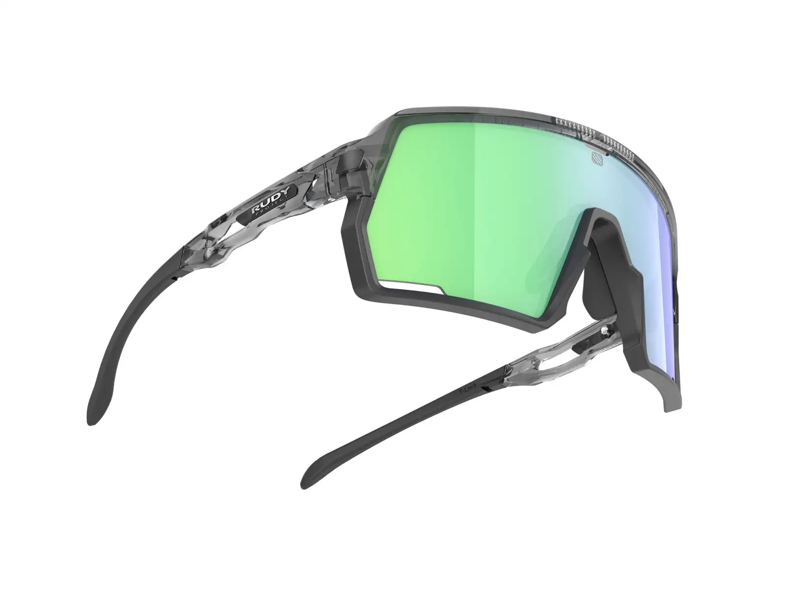 Rudy Project Kelion športové okuliare Crystal Ash/Multilaser Green