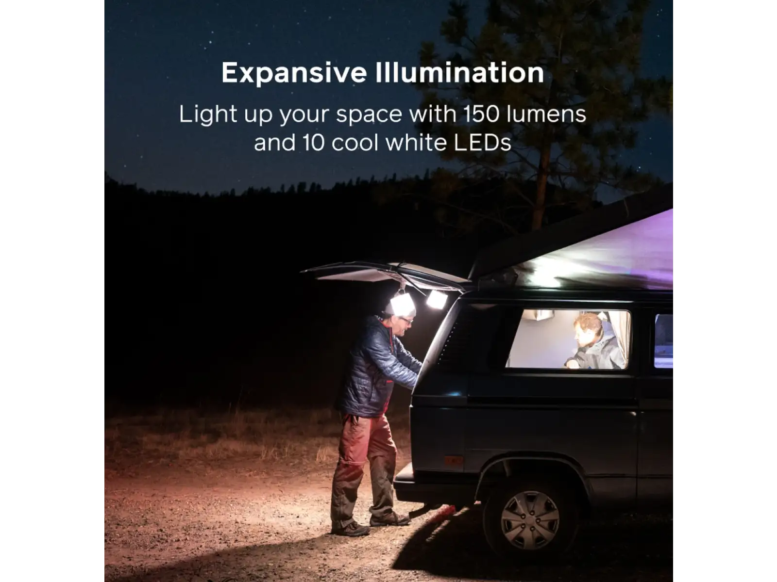 Biolite Luci Charge 150 solárna lampa Clear/Cool