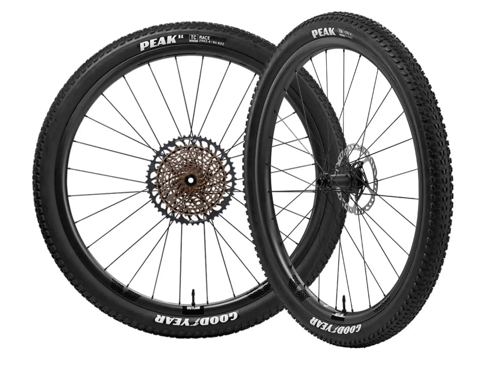 FFWD OUTLAW (30 mm) DT240 EXP BOOST Karbónové kolesá Microspline MattBlack