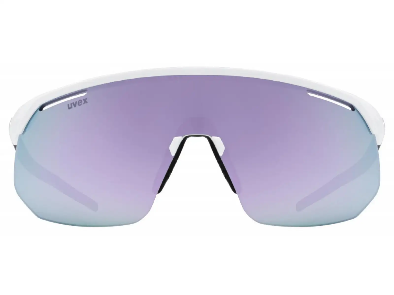 Uvex Pace One okuliare White Matt/Mirror Lavender