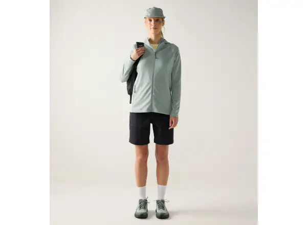 Haglöfs Korp Mid Hood dámska mikina Dew Green
