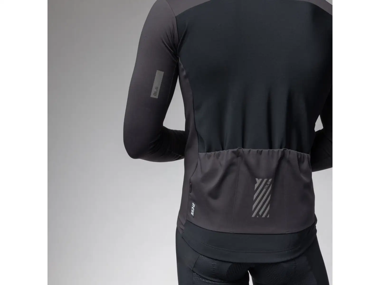 Alé R-EV1 Defence 2.0 pánska cyklistická bunda Black