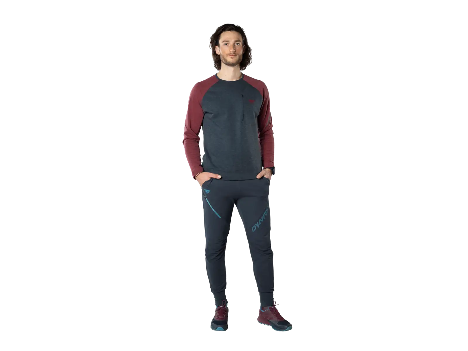 Dynafit 24/7 Warm pánske nohavice Blueberry/Mallard Blue