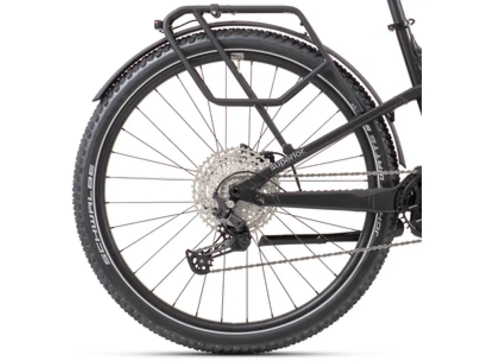 Celoodpružený elektrobicykel Superior eXF 8089 B SUV Gloss Black/Matte Black