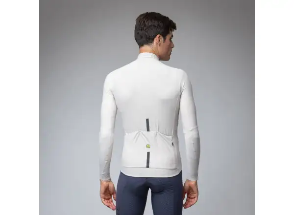 Alé R-EV1 Warm Race pánsky zateplený cyklistický dres Stone