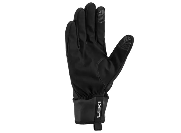 Leki CC Thermo bežecké rukavice Black