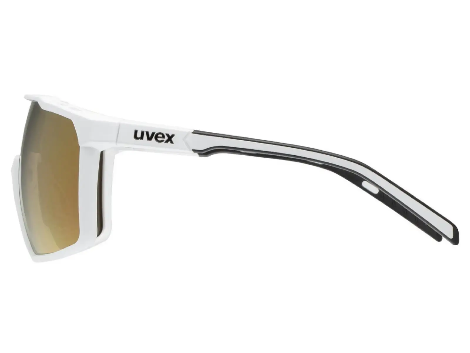 Uvex MTN Perform S okuliare White Matt/Mirror Gold