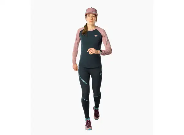 Dynafit Alpine Pro Dámske tričko s dlhým rukávom Blueberry/Mokarosa