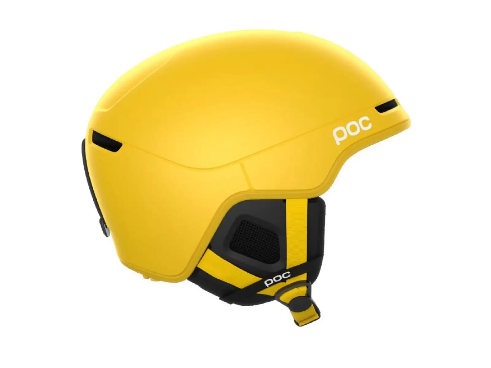 Lyžiarska prilba POC Obex Pure Sulphite Yellow Matt