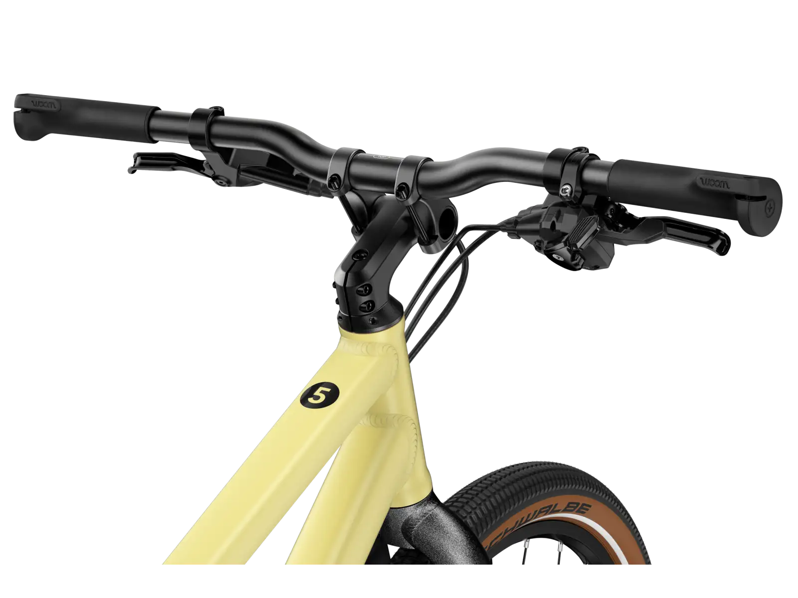 Woom 5 EXPLORE detský bicykel mellow yellow
