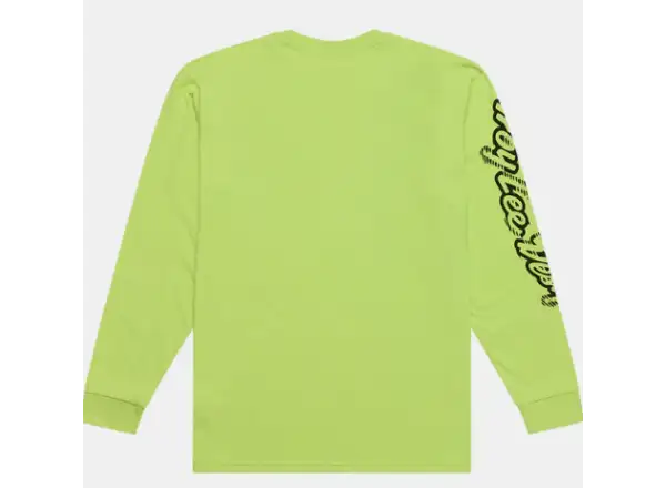 Troy Lee Designs Peace Out pánske tričko dlhý rukáv Glo Yellow