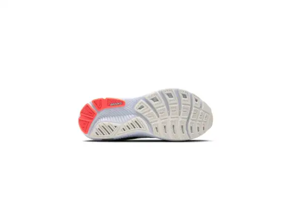 Brooks Ghost 17 pánske bežecké topánky White/Pink Clay/Gecko