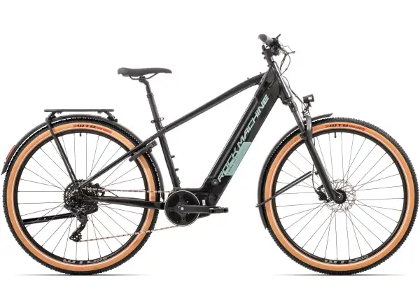 Rock Machine Storm e90-29 TOUR horský elektrobicykel Black/Olive VZORKA