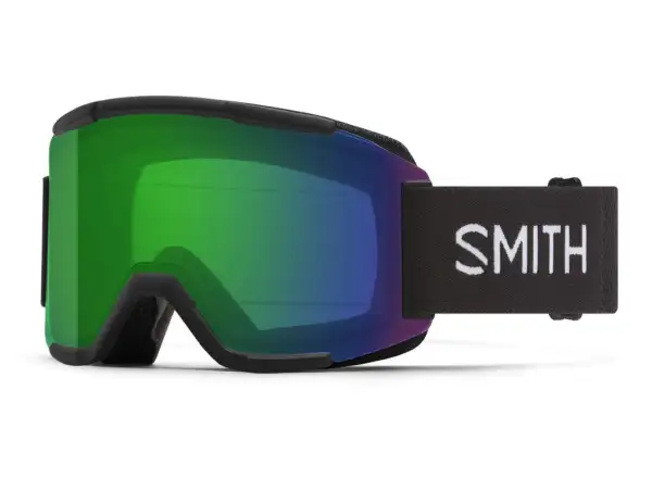 Smith Squad lyžiarske okuliare Black / ChromaPop Everyday Green Mirror + Clear