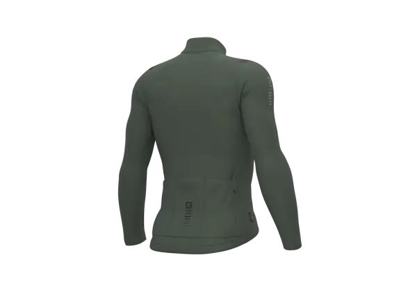 Alé R-EV1 Warm Race pánsky dres zateplený dlhý rukáv Pier Green