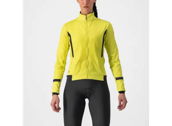 Castelli Dinamica 2 dámska bunda brilliant yellow/dark grey