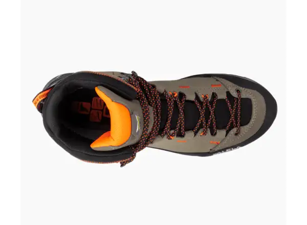 Salewa Mountain Trainer 2 Mid GTX pánske trekové topánky Brown Bungee Cord/Black