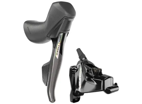 Sram Force eTap AXS HRD D2 pravá radiaca/brzdová páka a strmeň Flat Mount