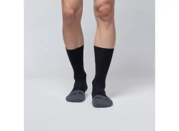 Alé Accessori Primaloft Merino cyklistické ponožky Black
