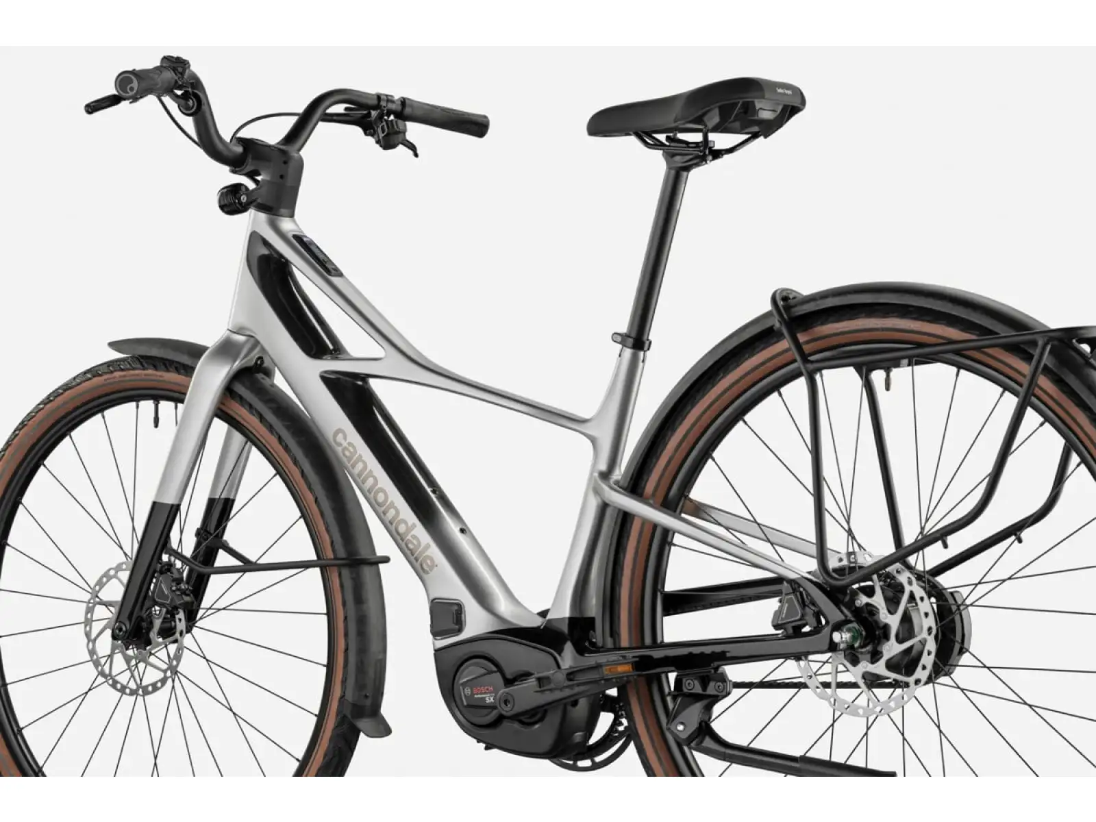 Cannondale FlyingV 1 Silver mestské ľahké elektrobicykel