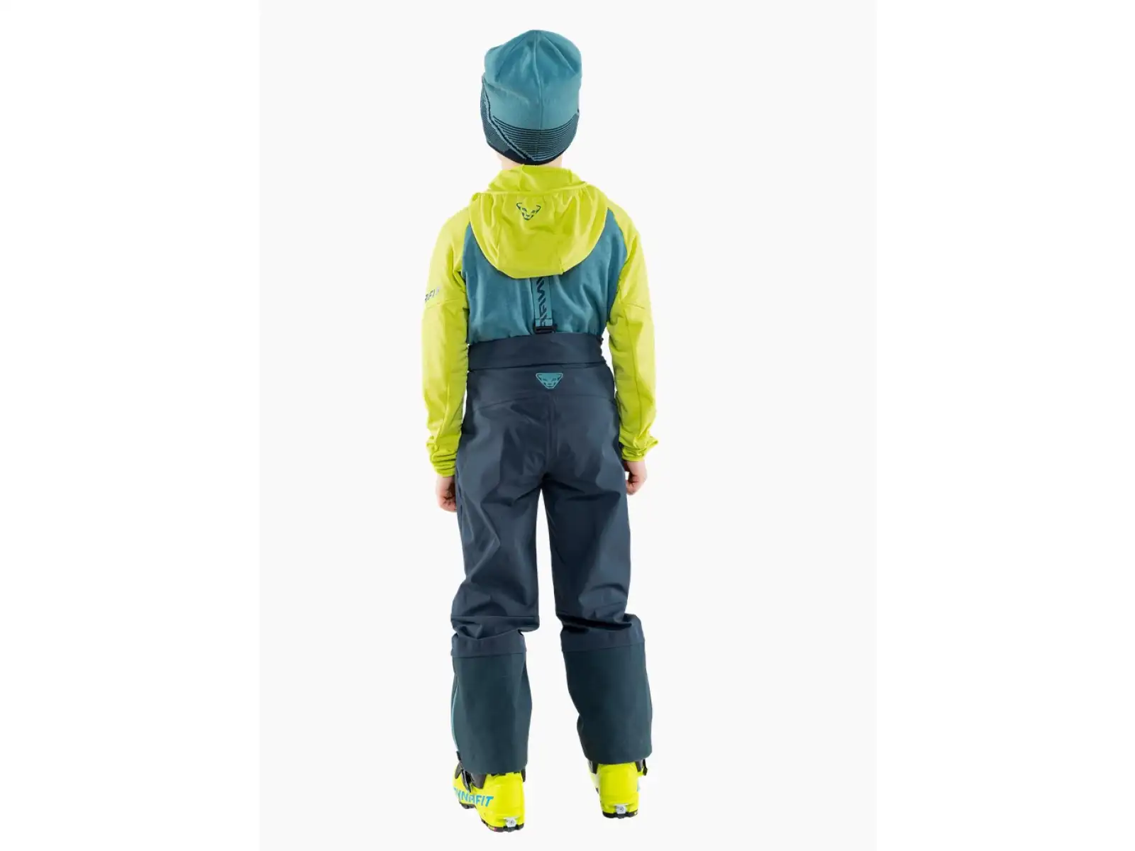 Dynafit Youngstar Polartec Detská bunda Lime Punch