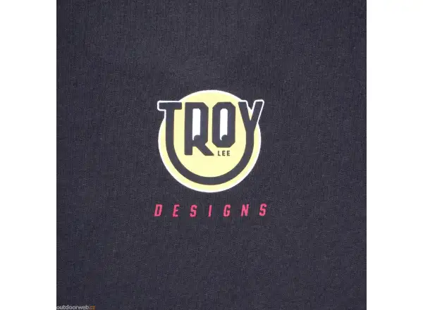 Troy Lee Designs Happy Dayz dámske tričko s krátkym rukávom Carbon